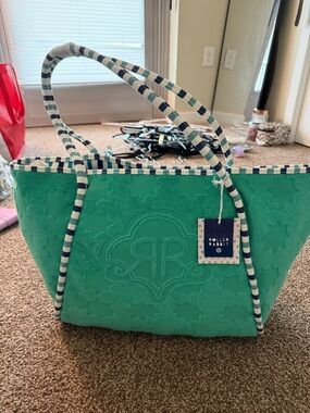 Roller Rabbit X TARGET green Tote Bag